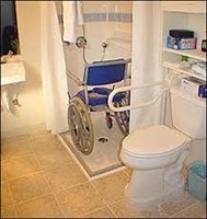 shower wheelchair