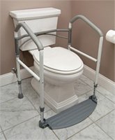 toilet safety rails